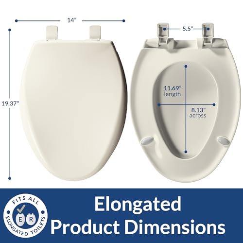 1200E4 146 abattant WC Bemis stable ajustement ergonomique 346 - 7