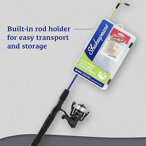 Caña y carrete Shakespeare Catch More Fish para tus fines de semana de pesca 7