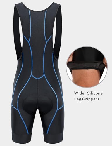 Image of Przewalski Men's 3D Padded Cycling Bike Bib Shorts, Excellent Performance and Better Fit