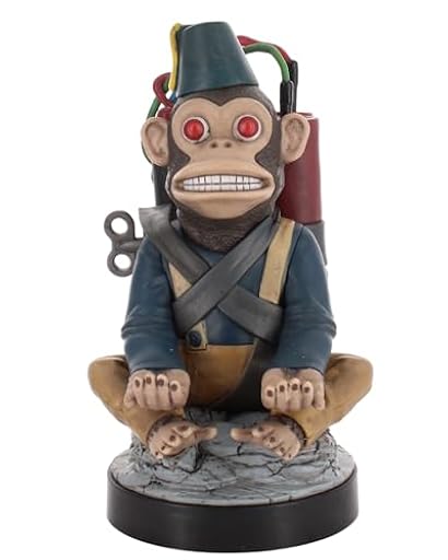 Cableguys - Call of Duty Monkey Bomb Gaming Accessories Holder & Phone Holder for Most Controller (Xbox, Play Station, Nintendo Switch) & Phone | Ya disponible en tu tienda friki favorita! En mundofriki.es! Cableguys - Call of Duty Monkey Bomb Gaming Accessories Holder & Phone Holder for Most Controller (Xbox, Play Station, Nintendo Switch) & Phone | Ya disponible en tu tienda friki favorita! En mundofriki.es!
