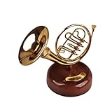 Caja de música giratoria para violín, instrumento de cuerda en miniatura, elegante decoración de mesa para cumpleaños o hogar (116 cartas), instrumento musical en miniatura para manualidades