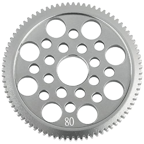ShareGoo Metal 48P Spur Gear 80T Compatible with Sakura D3 CS S XI XIS 1/10 Drift RC Racing Car