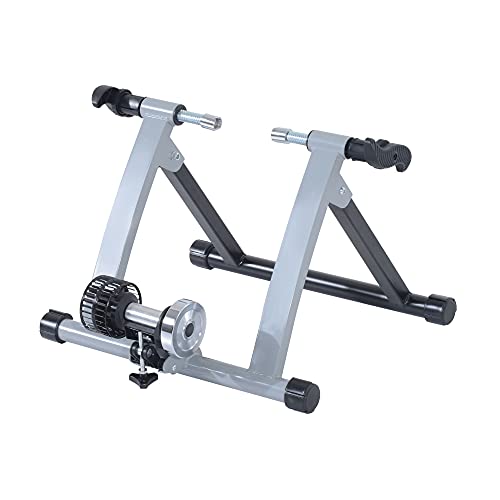 Rodillo Entrenamiento Bicicleta Acero Cicloentrenador Gris Bici Interior Ciclismo