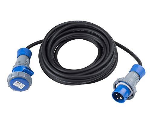 Rallonge chantier 20m 3x2,5 CEE Rosi câble électrique