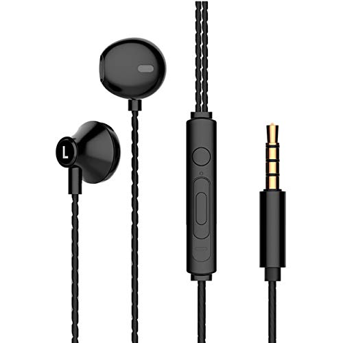 売り値価格 イヤホン ハイレゾ イヤフォン 有線 Hi Fi 重低音 ヘッドセット 音量調整 マイク リモコン 遮音性 コンパクト ステレオイヤフォン Pc Android Huawei Sony Iphone Ipad多機種対応 3 5mmジャック Deteno Deteno サープラ