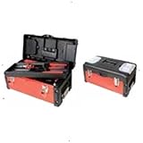 Taller movil metalico 3 en 1; modulos independie Cierres metalicos laterales para conexion a taller movil 6688H; caja bandeja interior 2 estuches accesorios extraíbles. 49,5x25,4x22,5 cm