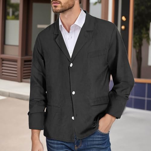 Mens Corduroy Blazer Vintage Suit Jacket Lightweight Casual Formal Buttons Notch Lapel Sport Coat Long Sleeve Wedding Coats2