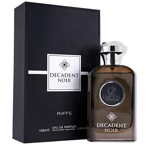 RiiFFS Decadent Noir Imported Long Lasting 100ml Men Perfume, Citrusy, Aquatic & Woody, Soothing Fragrance