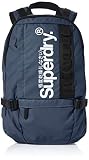 Superdry Herren Slim Line Tarp Rucksack Blau (Dark Navy)