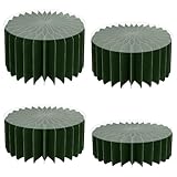 VlHpnpe Paquete de 4 soportes multifuncionales para postres plegables, fáciles de usar, para exposiciones de pasteles en celebración, soporte plegable para tartas