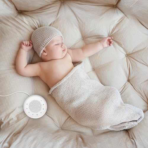 HOUSBAY Baby Sound Machine with Night Light, 18 Soothing Sounds, Portable Lullaby Machine, Timer, White Noise Soother for Sleeping, Toddler Sleep Trainer & Kids Bedroom Soother - Image 7