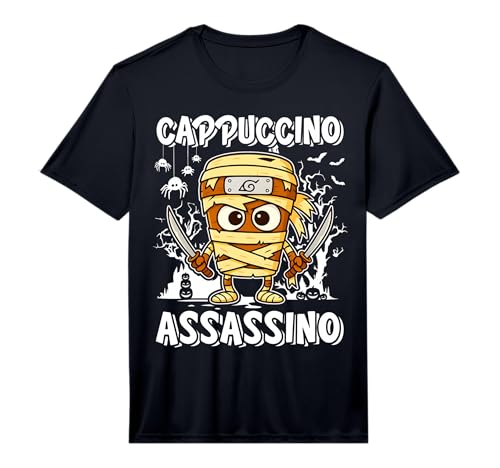 Cappuccino Assassino Halloween Mummy Italian Brainrot Gen Z Performance T-Shirt