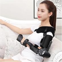 Electric Elbow Joint Rehabilitation Device, Hinged Elbow Brace Arm Exerciser, Wireless Intelligent Control Precisely Control The Extension & Flexion Angle for Stroke Hemiplegia Patients,Leftarm