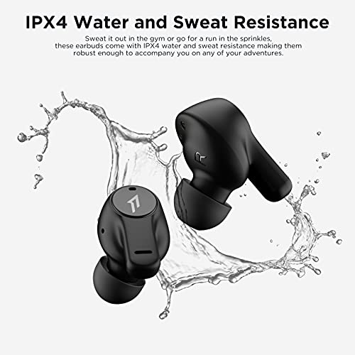 1More Pistonbuds Bluetooth Headphone 5.0 With 4 Built-In Mics Enc For Clear Call, True Wireless Earbuds,Ipx4, 20H Playtime, Hifi Stereo In-Ear Deep Bass Headset #TOP5