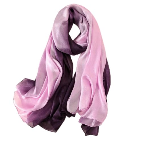 Foulard femme protection du cou echarpe solaire mince double usage pour ete