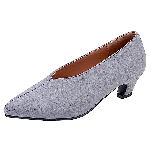 Mules pumps block talons moyen pour soulager les pieds sensibles en taille 45