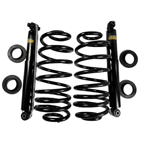 OREDY Rear Air Suspension to Coil Spring Conversion Kit for 2002 2003 2004 2005 2006 2007 2008 2009 Chevrolet Trailblazer GMC Envoy Buick Rainier (4WD & RWD)
