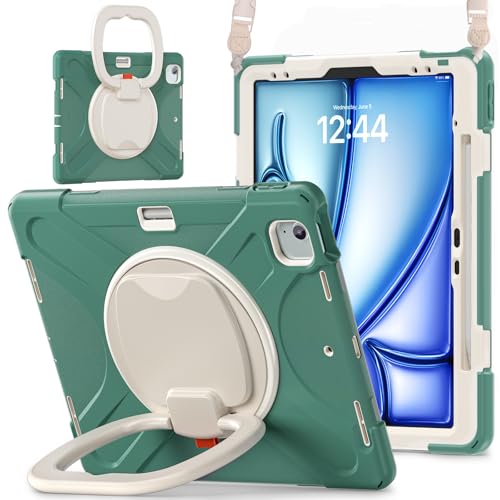 Étui iPad Pro 12.9 anti-chute MEEgoodo avec sangle épaule