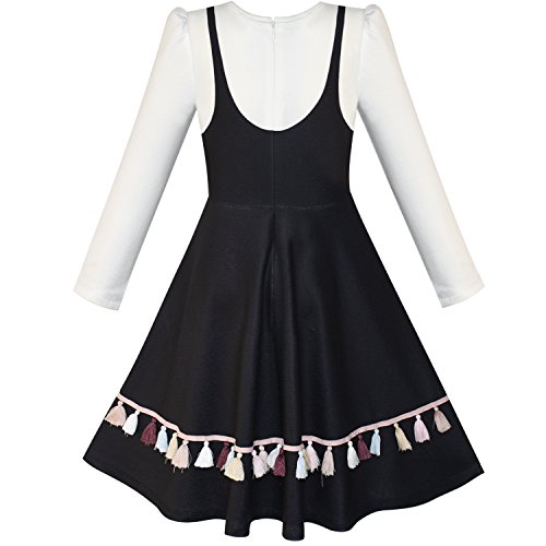 Sunny Fashion Vestito Bambina 2-in-1 Uniforme