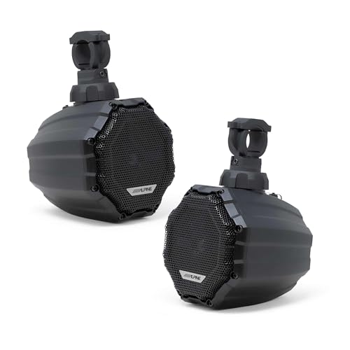 Alpine KAC-CMD-CTR controlador y parlantes 6.5 pulg. para UTV miniatura 7