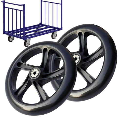 Roues de rechange pour scooter electrique 180mm et pneu plein solide 200mm