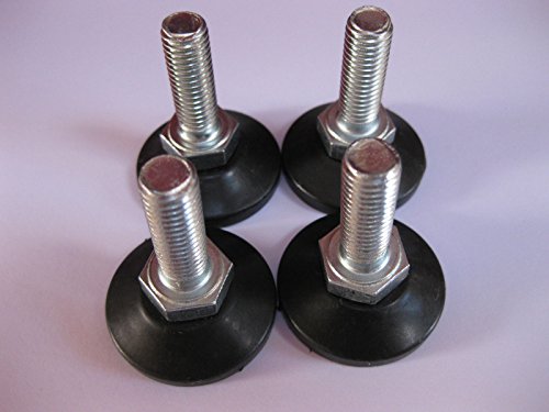 4 X réglable mise à niveau Pieds/pied M10 x 30 mm évier de cuisine Bureau Table Prep Bench