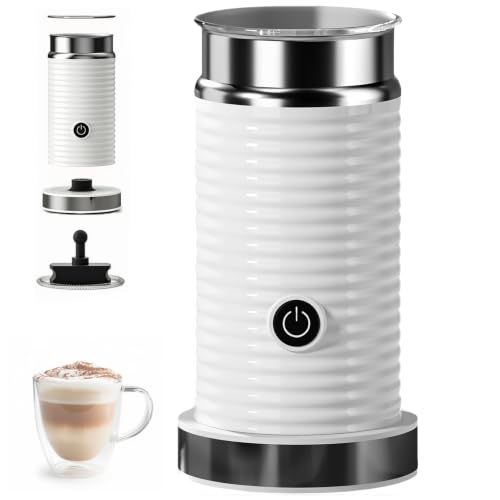 500W Espumador de Leche Caliente y Fría 4 en 1 Espumador de Leche Eléctrico