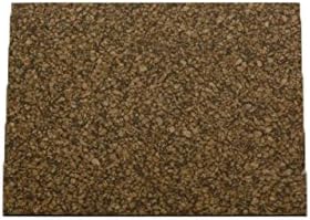620068 Superior Sealing Cork Rubber Sheet, 36" x 36" x 0.250"