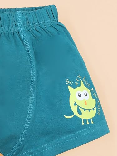 Image of KiddoPanti Boys Boxer Shorts Pack of 3 | Soft Cotton-Lycra Blend | Comfortable Fit with Bio Wash for All-Day Comfort | Kids Briefs