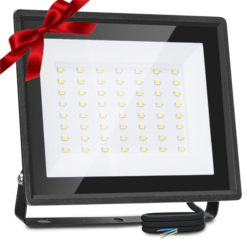 ✔️【Super luminoso ed energetico】 Il faretto led Aigostar per esterni utilizza chip LED di alta qualità e la più recente tecnologia SMD, in grado di fornire un'illuminazione fino a 4300 lumen (50W), equivalente a una lampadina a incandescenza tradizionale da 200W, consentendo di risparmiare oltre l'85% sulla bolletta elettrica.