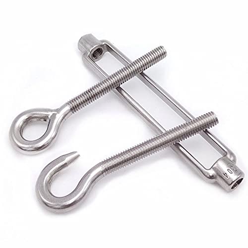 Anclajes tensores Ojo para cable de alambre de acero inoxidable 304 de DubMag, 1 pieza miniatura 3