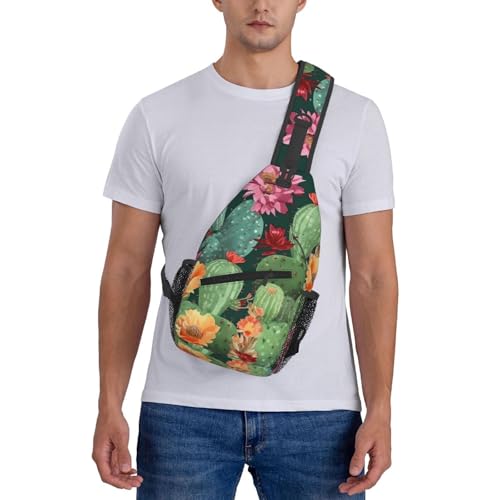 Bolso cruzado para hombre mochila tipo bandolera negra miniatura 7