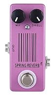 Electric guitar effect pedal for guitar players Boasting a super small size with low noise, and a near bottomless depth of spring reverb sound. 2 functional knobs: MIX pot- adjusts dry/wet balance, DWELL pot- adjusts bit reduction rate True bypass sw...