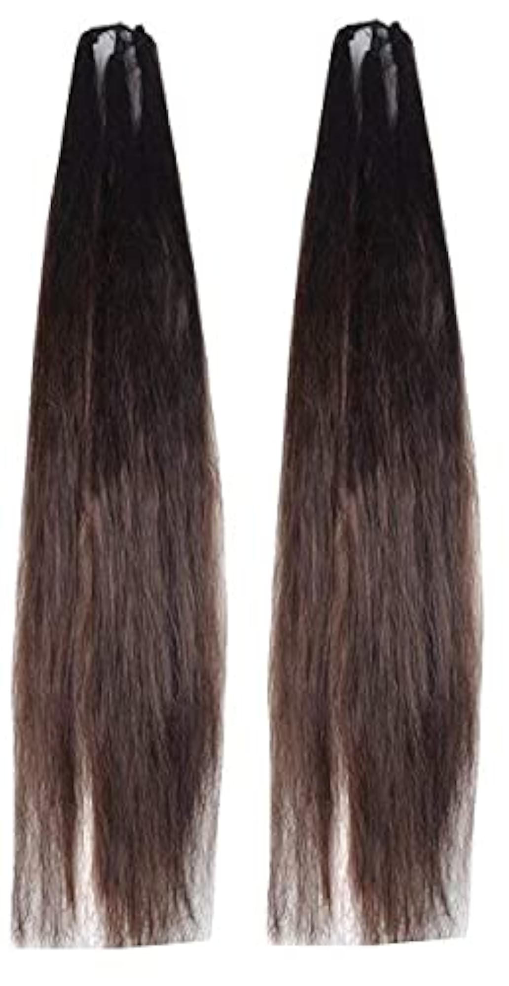 Synthetic Nylon Hair Extensions Paranda Choti Set of 2