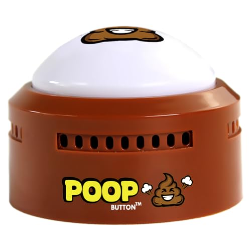 Talkie Toys Products Poop Button - Lights Up and Plays 20 Funny Fart Sounds - Fun Prank & Gag Gift - Funny Gift & Stocking Stuffer - Image 5