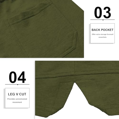 Image of PIDOGYM Men's 5 inch Gym Workout Shorts,Fitted Jogging Short Pants for Bodybuilding Running Training with Zipper Pockets