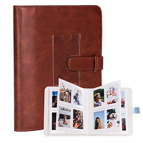 Photo Album pour Fujifilm Instax, 3 Pouces 272 Poches Album Photo Compatibles Fujifilm Instax Mini 7s 8 8+ 9 11 25 26 50s 70 90 Film, Polaroid, Kodak Instant Print Camera pour mariage, anniversaire
