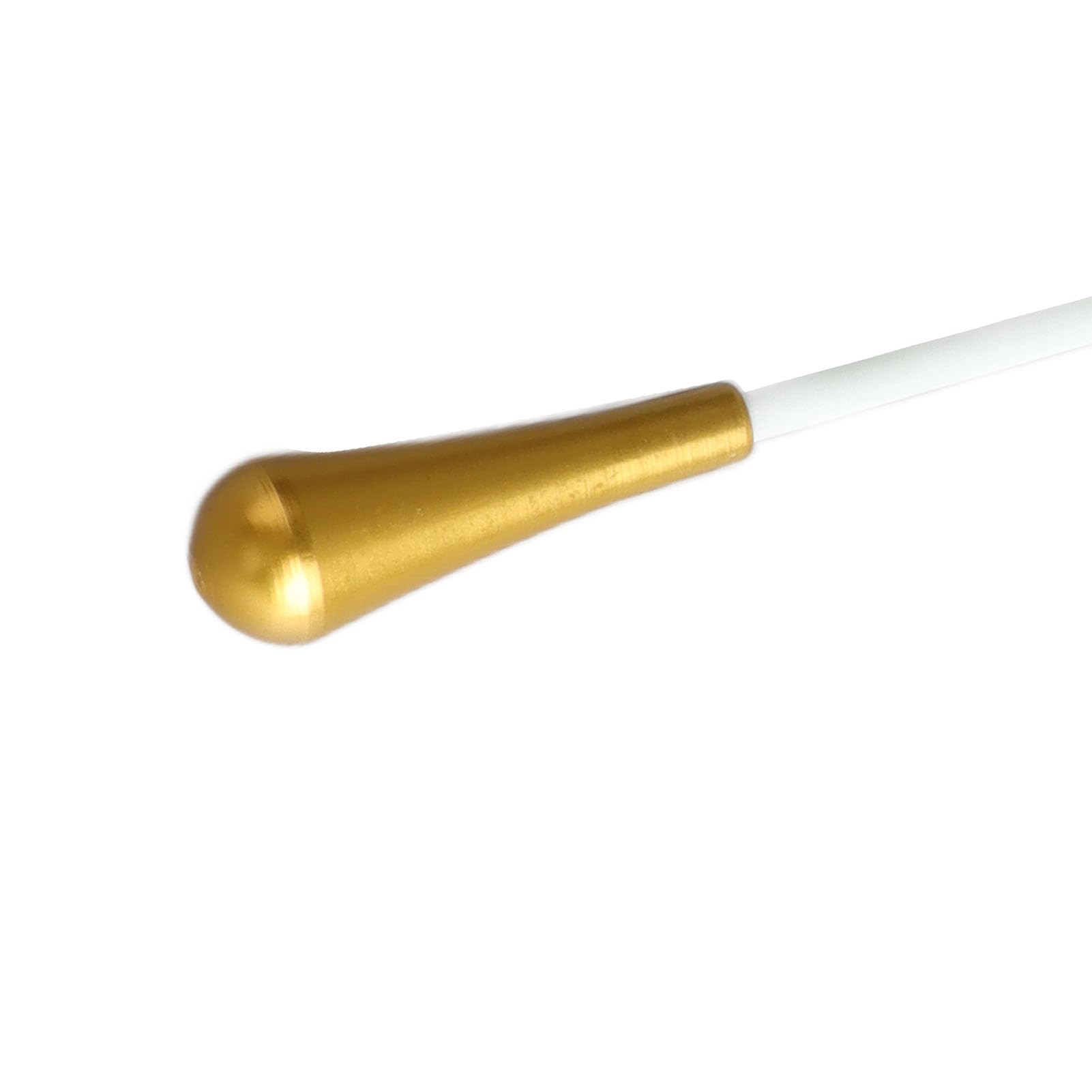 SENECESLI Dirigierstab aus Leichtem Metall für Orchester, Chöre und Bühnenaufführungen, mit Komfortablem Griff (GOLD)