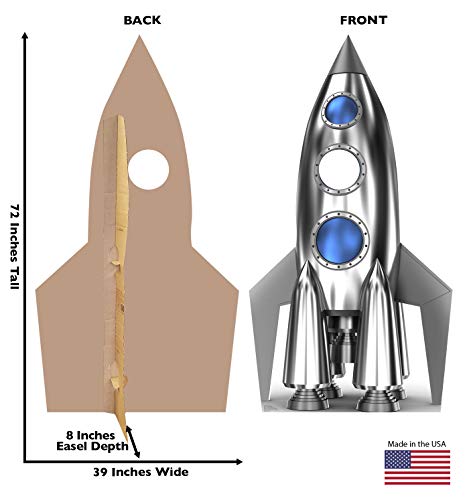 Advanced Graphics Rocket Stand-in Life Size Cardboard Cutout Standup