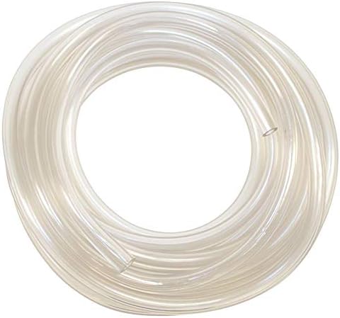 Stens 115-121 Fuel Line 1/4" ID, 25' Length, 7/16" OD, Clear PVC, For all small engine applications