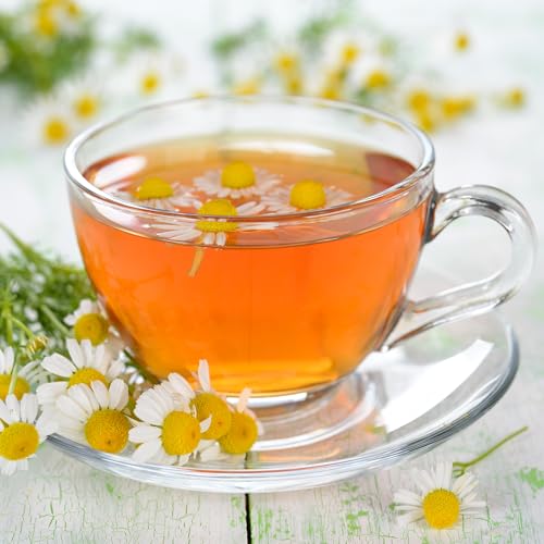 Alpi Nature Organic Chamomile Tea 500g 1.1 lb, Dried Chamomile Flowers Premium Quality, Loose Tea