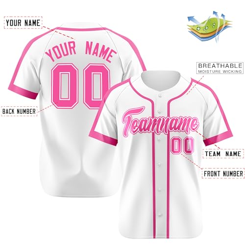 Jerseys personalizados de béisbol con mangas cortas para adultos y jóvenes miniatura 3