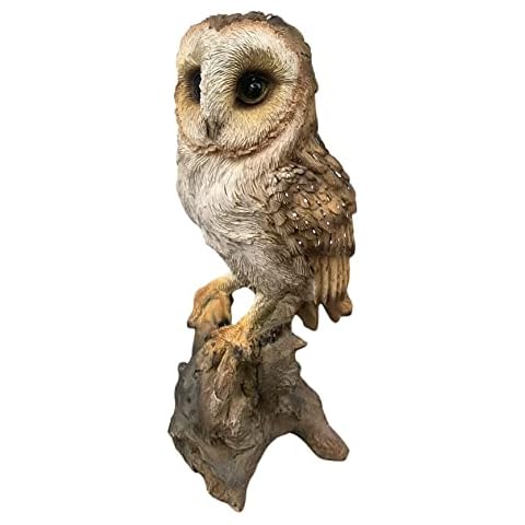 G&H Statue Decor 24cm Resin Owl Ornament Cover