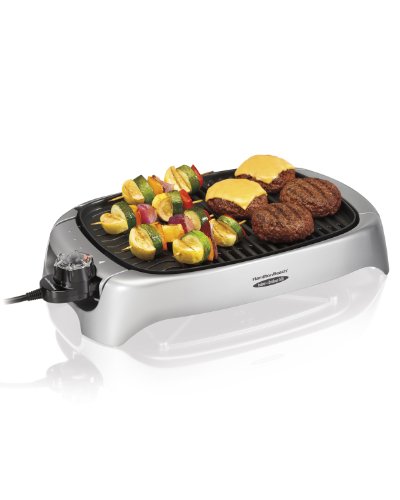 Hamilton Beach 31606N Health Smart Grill, Silver