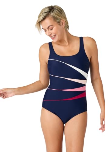 Maillot de bain sport Damart rose 40 idéal pour l'aquagym