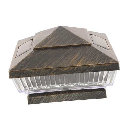 Angoily Luz solar de pared cerca motorizado ligero muelle lámpara aplique solar iluminacion jardin solar poste de luz al aire libre con energía solar decoración de la cubierta abdominales