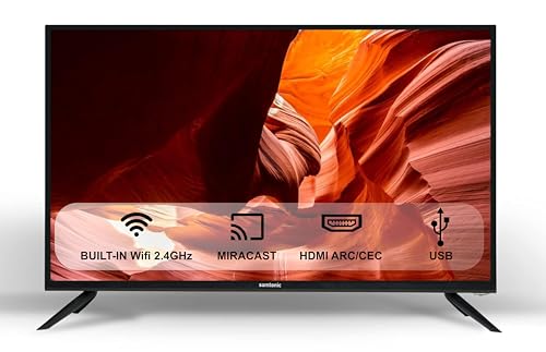 Samtonic 61 cm (24 inches) I HD Ready Smart Android LED TV | HDMI & USB Ports | Powerful Audio Box Speakers (Black, 2024 Model) Samtonic 61 cm (24 inches) I HD Ready Smart Android LED TV | HDMI & USB Ports | Powerful Audio Box Speakers (Black, 2024 Model)