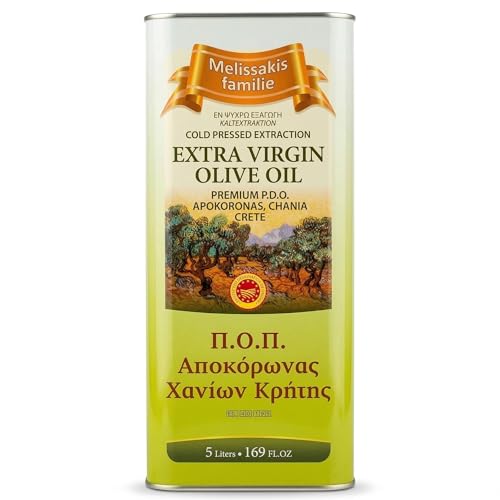 Aceite de Oliva Extra Virgen Melissakis Family Lata 5 L miniatura 1