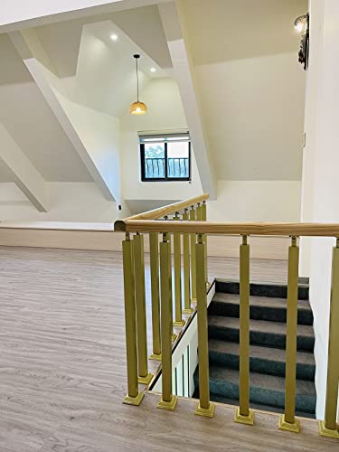 Poteaux de balustres pour plateforme d'escalier au sol : stabiliser une rampe instable