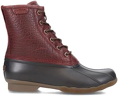 Sperry Men's Saltwater Chukka Boot, Black/Amaretto, 12 | Image 1